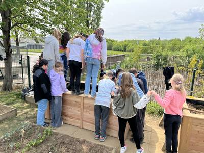 Hochbeet für Schüler:innen Bild